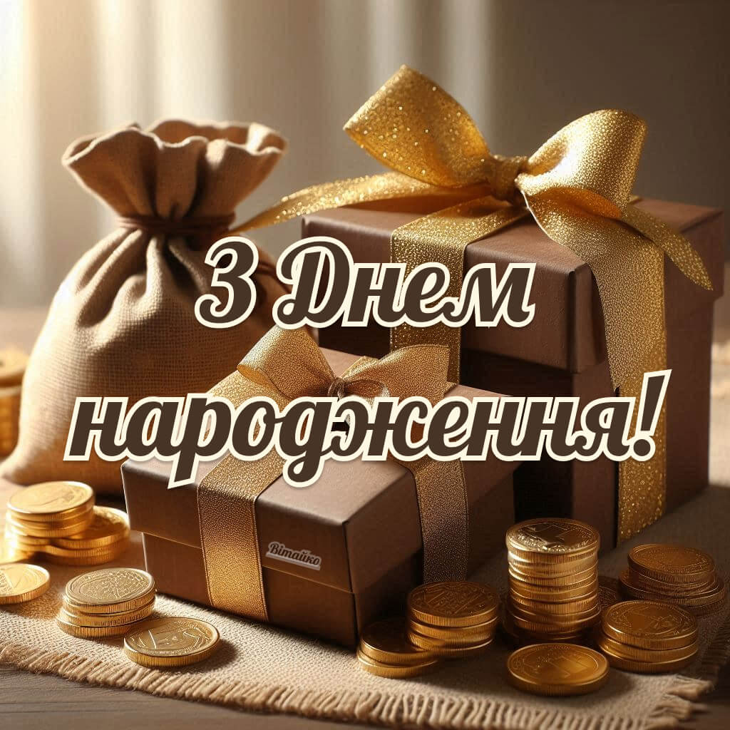 Вітання мужчині з днем народження