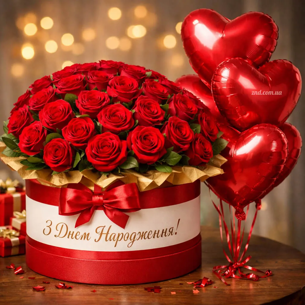 Гарні рози з днем народження: найкращі картинки для жінки